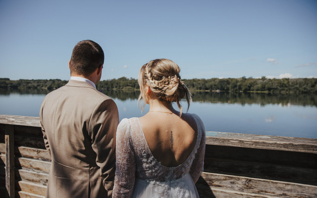 Bunte Spätsommer-Hochzeit