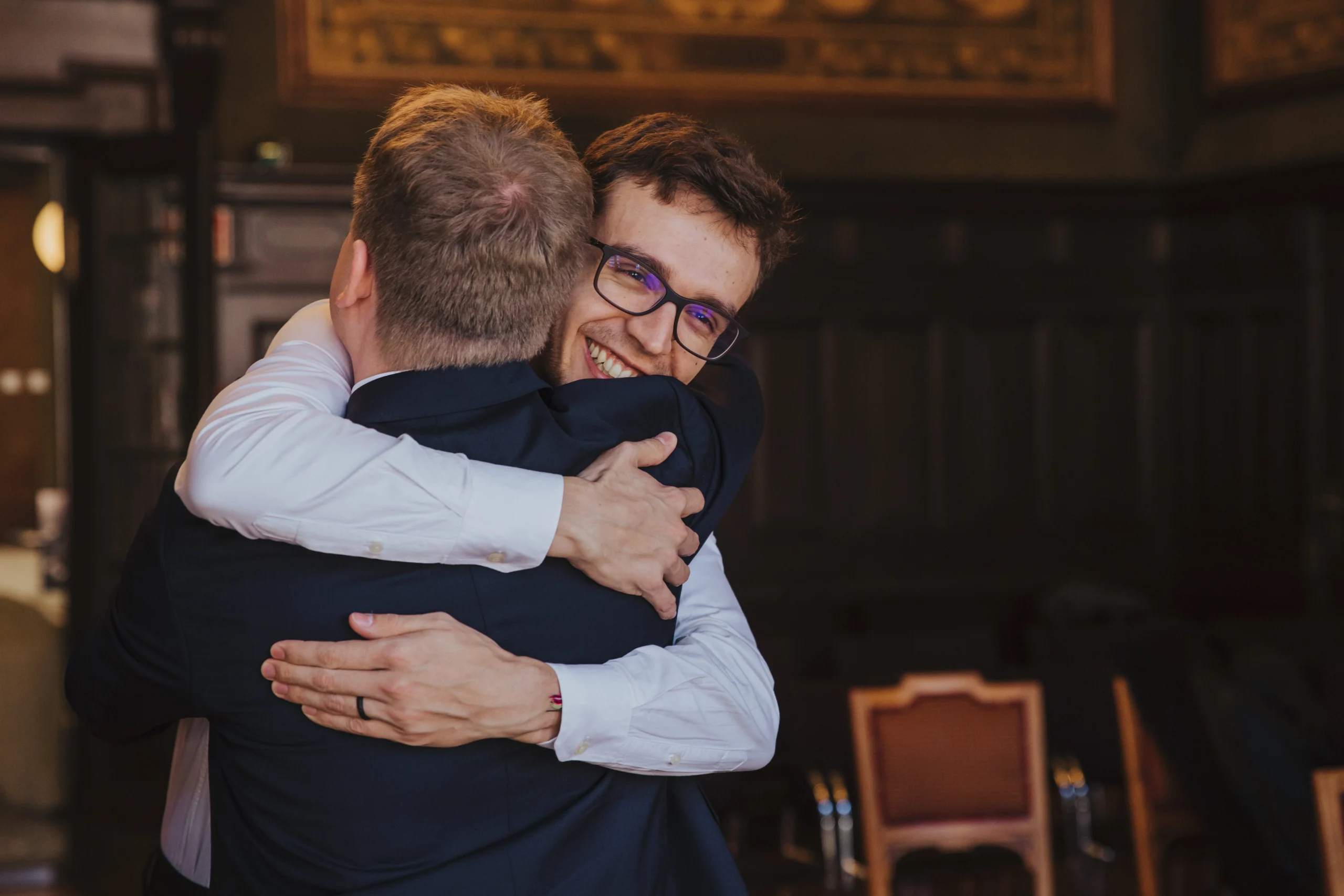 Glückwunsch eines Freundes