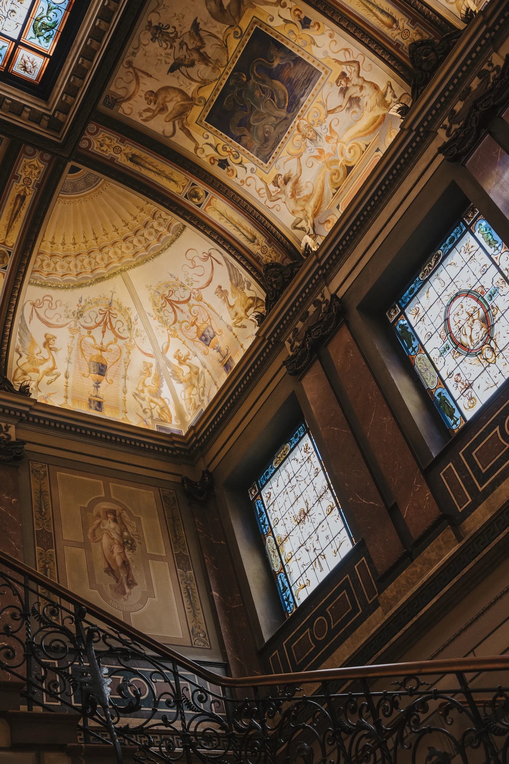 Treppenhaus im Forum König-Karls-Bad